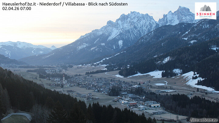 Dolomitenblick vom Häuslerhof