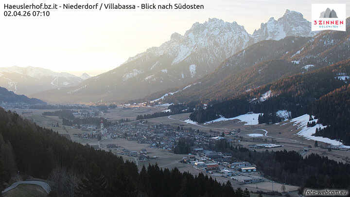 Dolomitenblick vom Häuslerhof